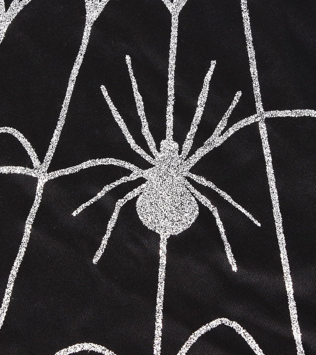 3 Pcs Spider Web Poncho for Women,Spider Web Costume Dress with Headband& Mask,Halloween Costume for Women